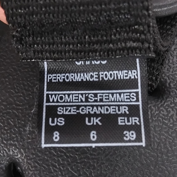 Chaco Sandals Chillos Sport Slingback Flats Black Open Toe Strappy Women's 8 - Picture 8 of 9